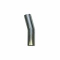 Vibrant 13132 Stainless Steel Exhaust Pipe Bend 15 Degree - 3 In. V32-13132